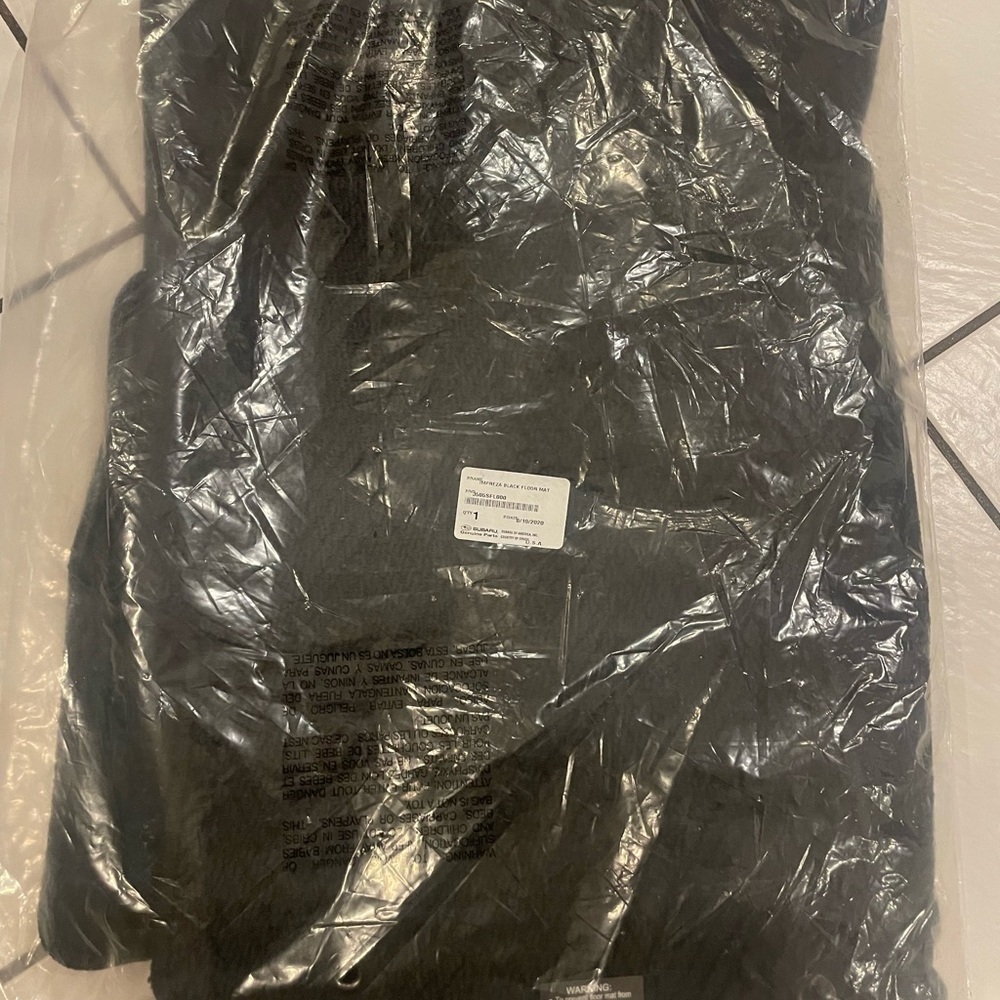 2021 Subaru Impreza Black Floor Mats NWT